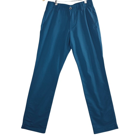 Under Armour Other - Under Armour Teal Blue Nylon Blend Performance Pants 30/32 Gorpcore Techwear